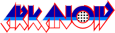 Arkanoid logo for Amiga